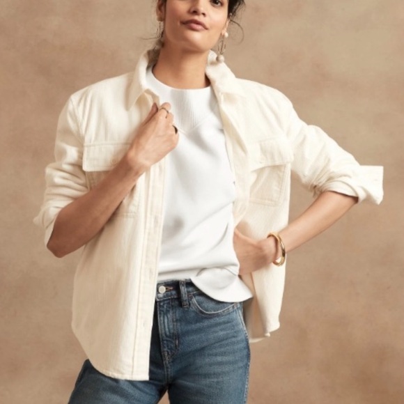 NWT BANANA REPUBLIC FLEECE - DOLMAN DROP SHOULDER W RIB NECK DETAIL MID WEIGHT - Picture 14 of 16